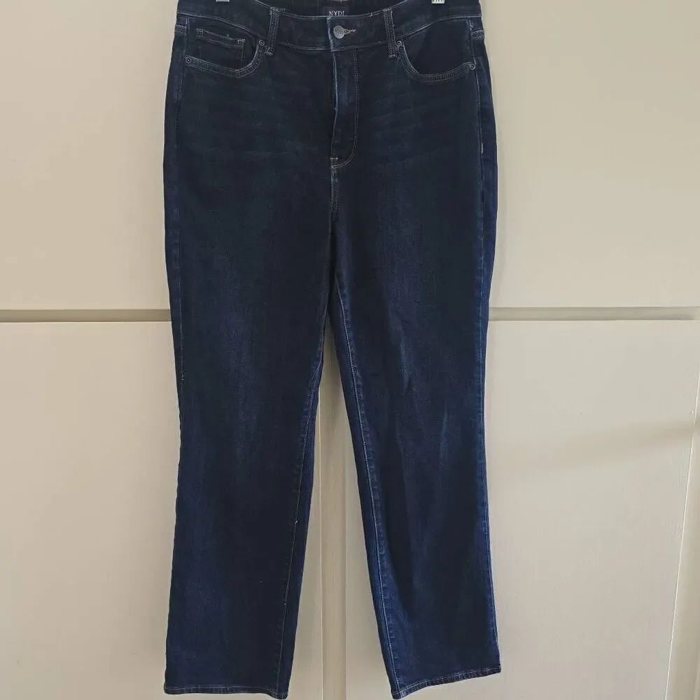 NYDJ MARILYN STRAIGHT, SZ. 12, EUC